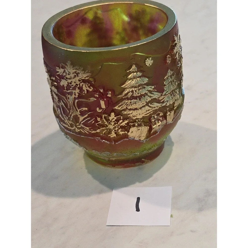 Handmade Resin Tea Light Holder Money Keys Trinkets Decoration Gift